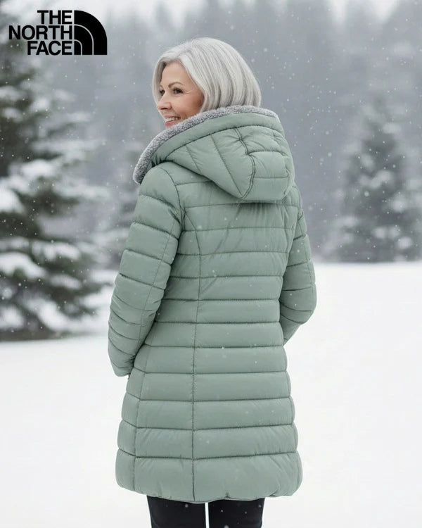 TNF Fleece-Steppmantel, Räumungsverkauf