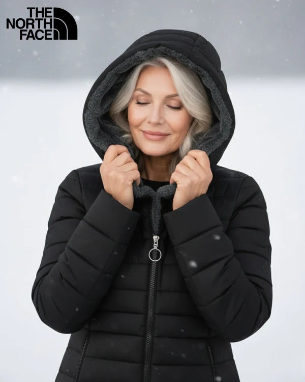 TNF Fleece-Steppmantel, Räumungsverkauf