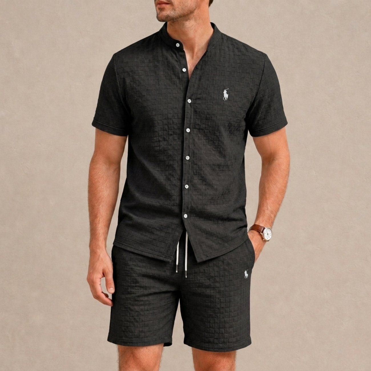 RL™ |Mandarin Collar Summer Set