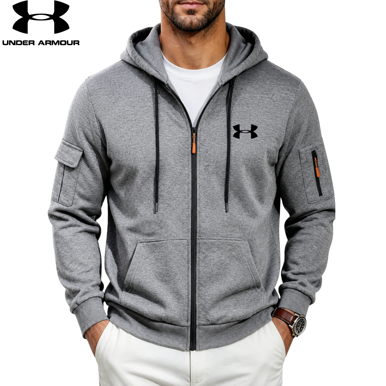 UA Tactical Utility hoodie met rits | Opruiming