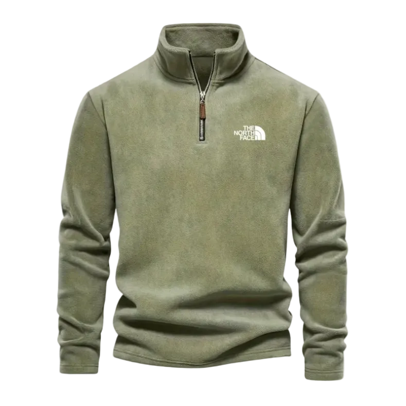 Quarter-Zip Fleece Sweater