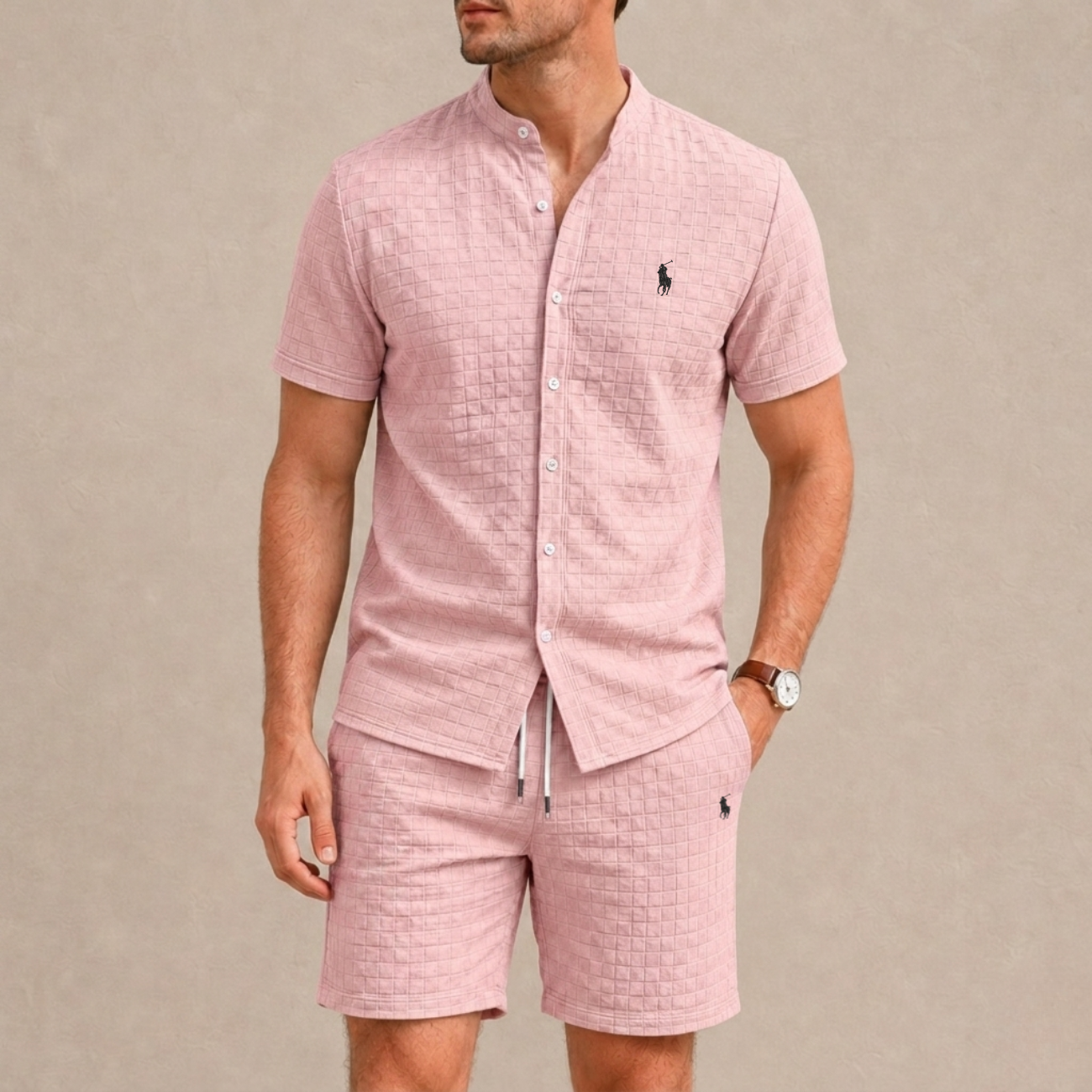 RL™ |Mandarin Collar Summer Set