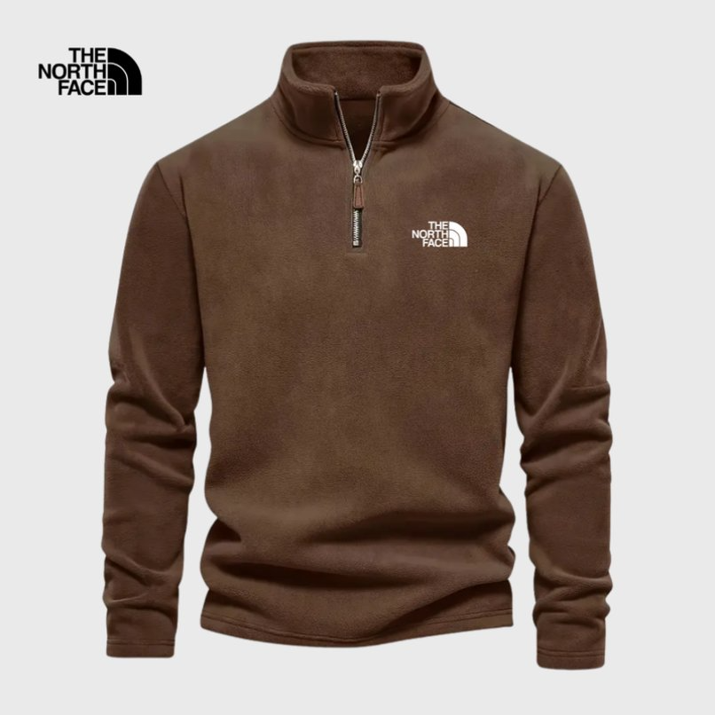 Quarter-Zip Fleece Sweater