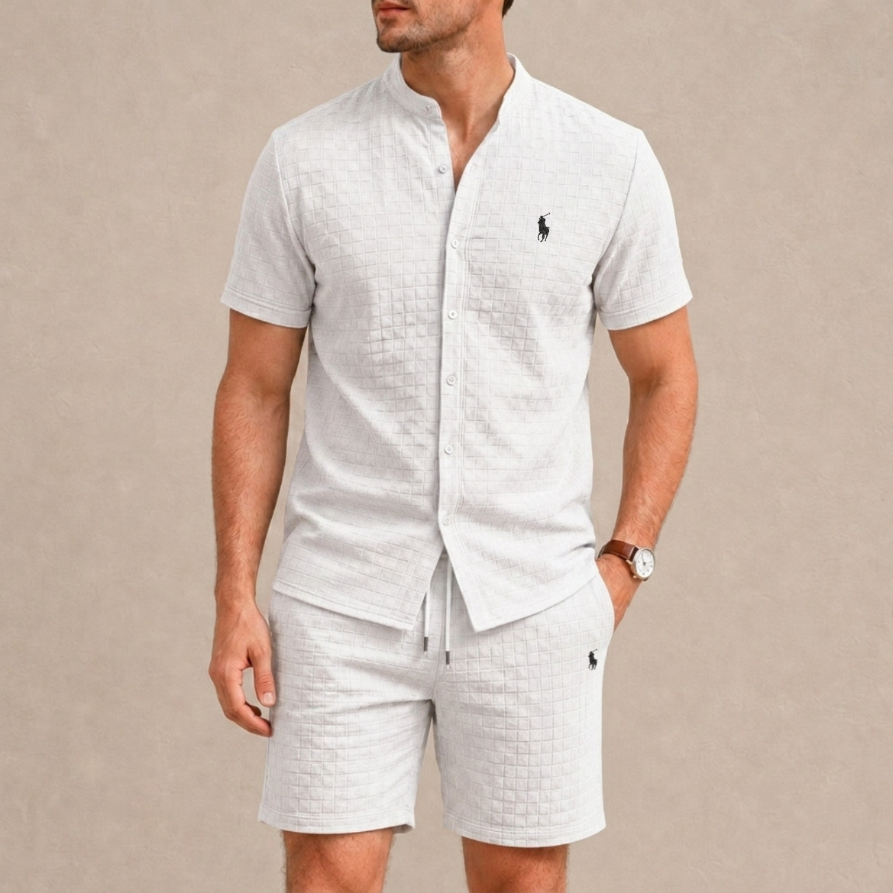 RL™ |Mandarin Collar Summer Set