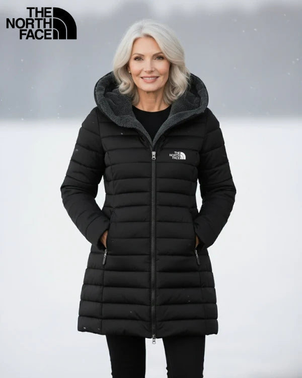TNF Fleece-Steppmantel, Räumungsverkauf