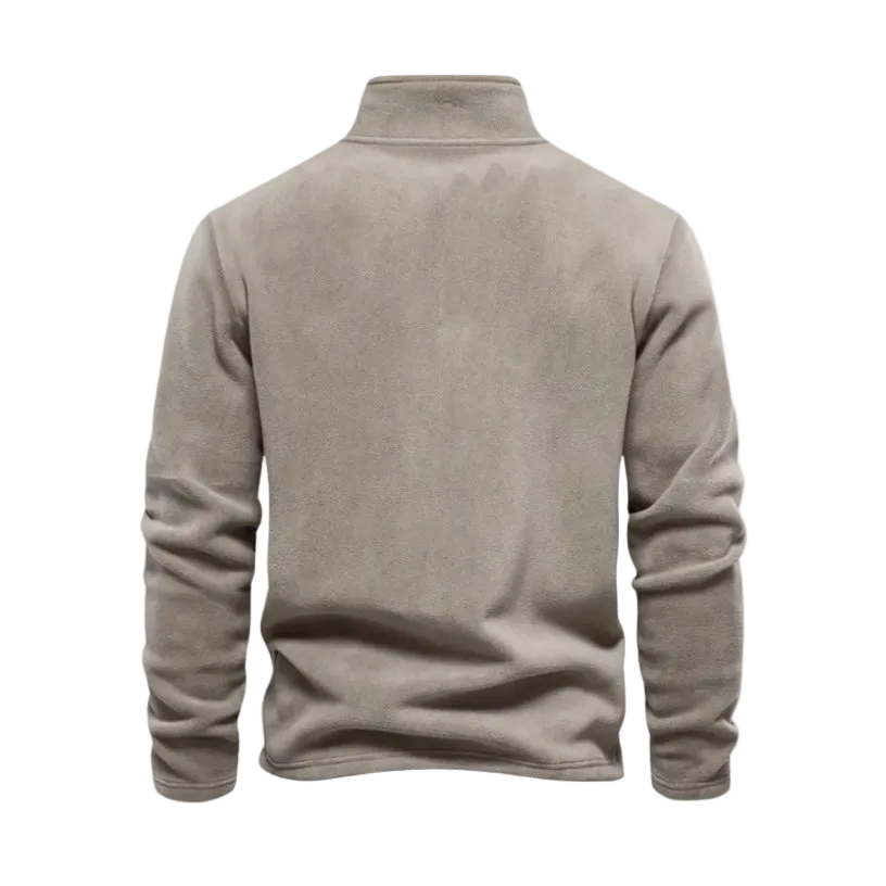 Quarter-Zip Fleece Sweater