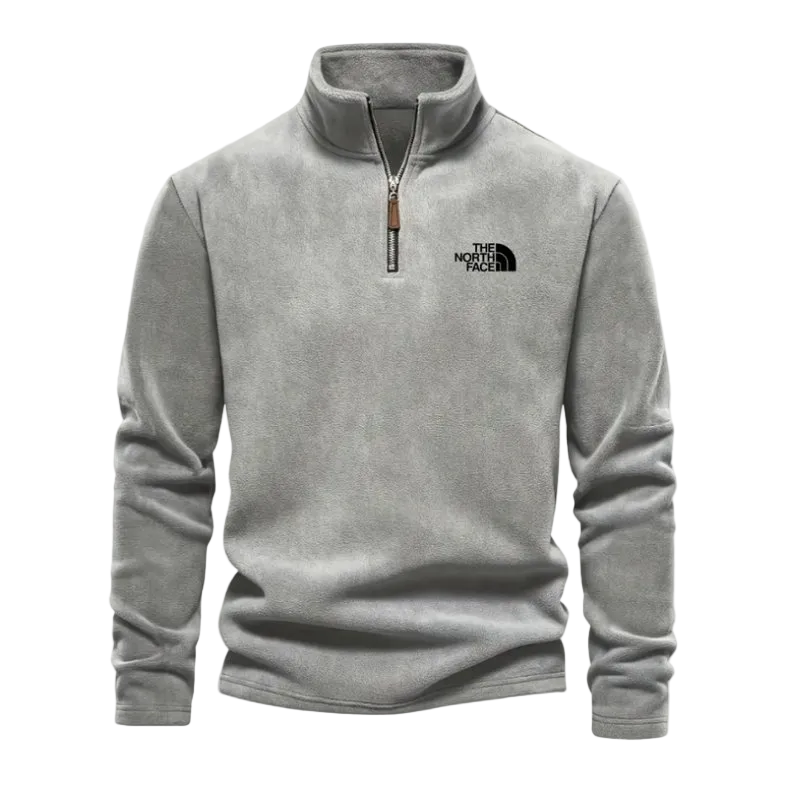 Quarter-Zip Fleece Sweater
