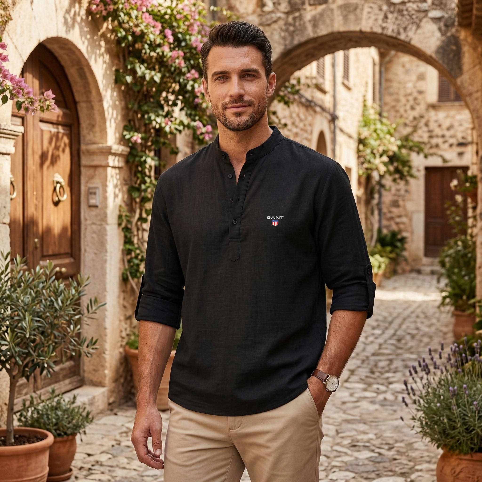 GANT™ | Casual Henley Hemd