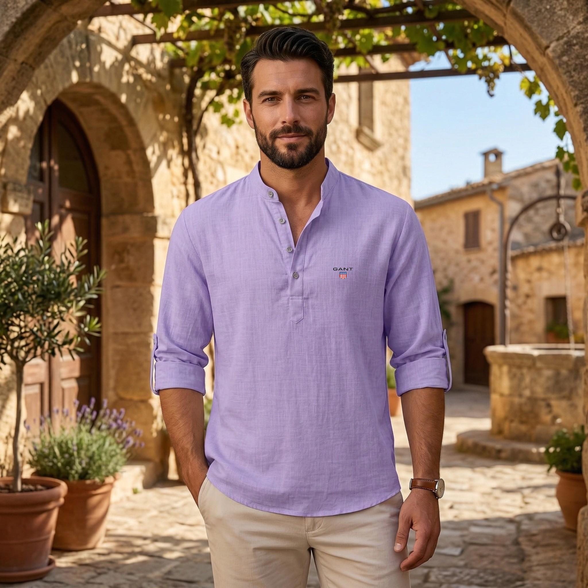 GANT™ | Casual Henley Hemd